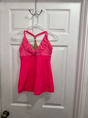 Lululemon Pure Balance Hot Pink Racerback Tank Top